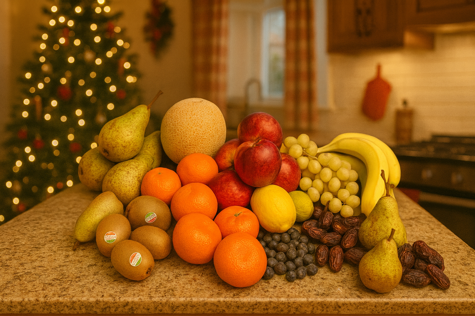 Christmas Fruit Box