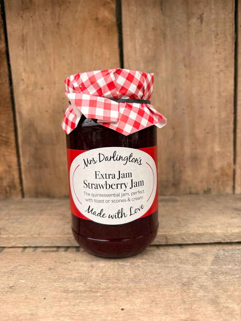 Mrs Darlington’s Extra Jam Strawberry Jam – Jones Farm Shop