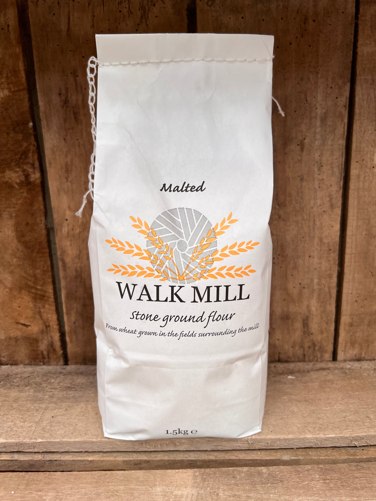 Walkmill Stone Ground Flour Malted 1.5kg